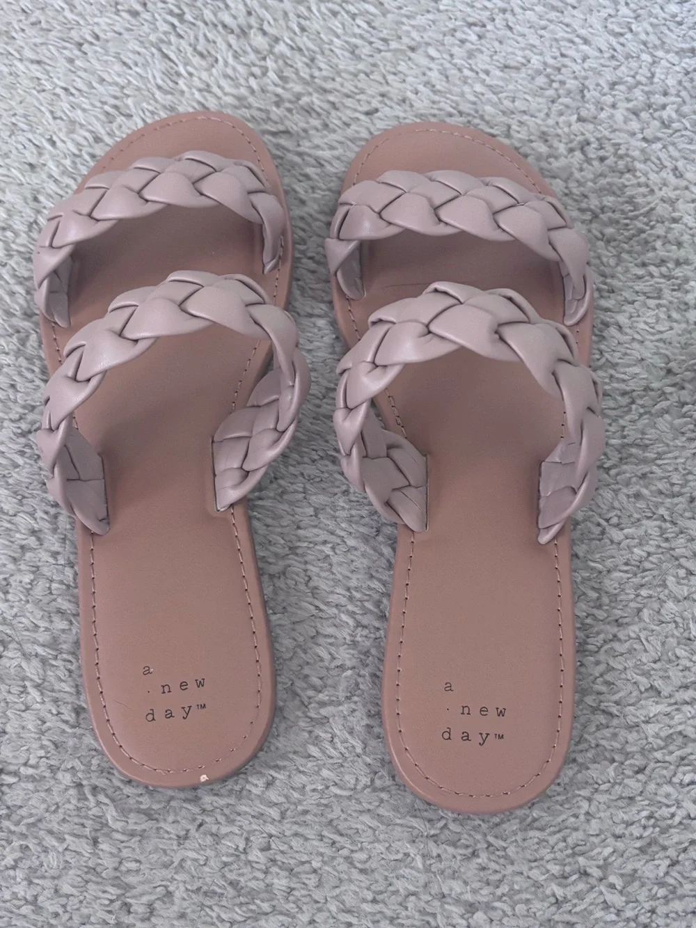 A New Day braided strap sandals